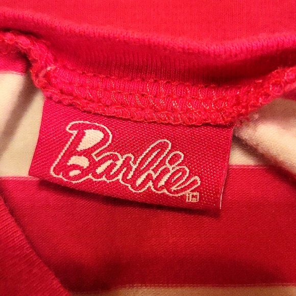 Barbie striped short sleeved tee shirt - Picture 2 of 5